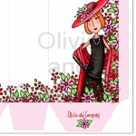 Whimsically Chic Tall Gift Bag
