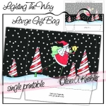 Lighting The Way Large Gift Bag