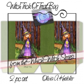 Witch Trick-or-Treat Bag